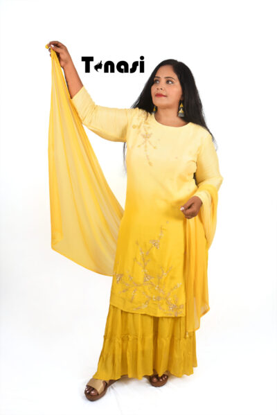 Dola Silk Party Suit