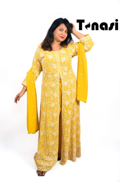 Georgette Party Suit