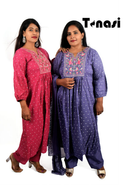 3 PC Cotton Kurti Set