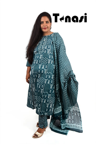 3 PC Cotton Kurti Set