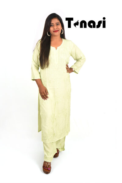 2 Pc ChikanKari Co Ord Sets