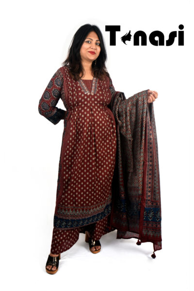3 PC Cotton Kurti Set